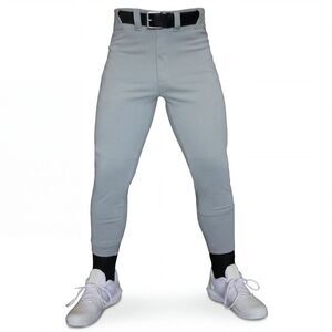 Dirty Mids Adult Baseball Pants Grey size small